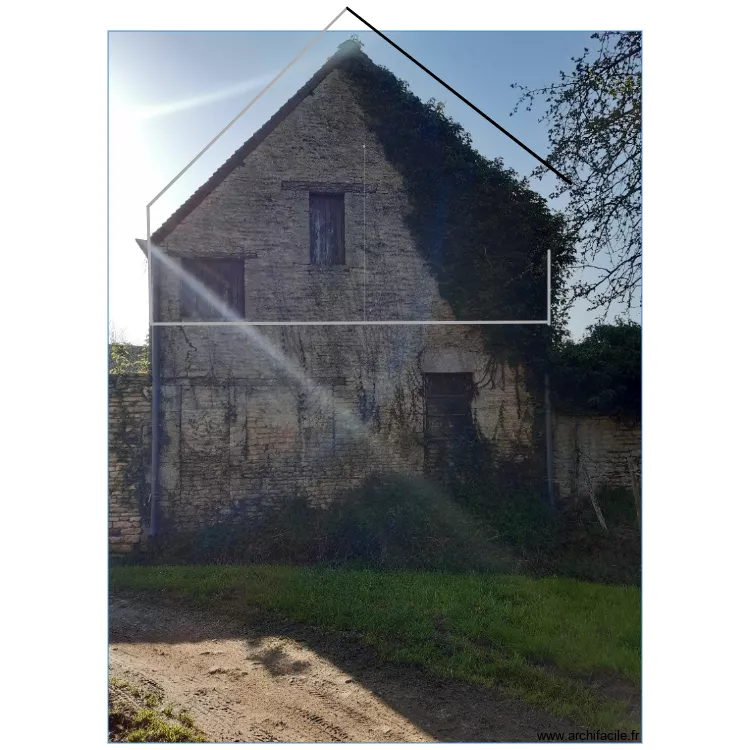 toiture. Plan de toiture. Plan de