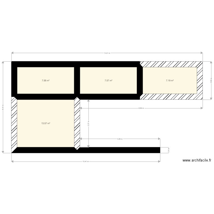 FONDATION. Plan de 0 pièce et 0 m2