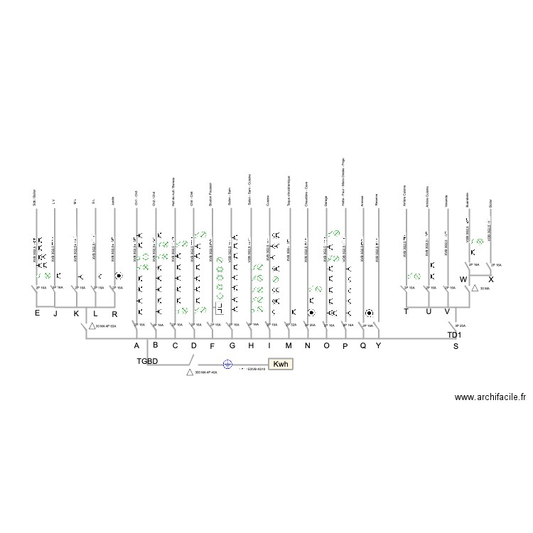 MacumuVfinalElecUnifilaire2020. Plan de 0 pièce et 0 m2