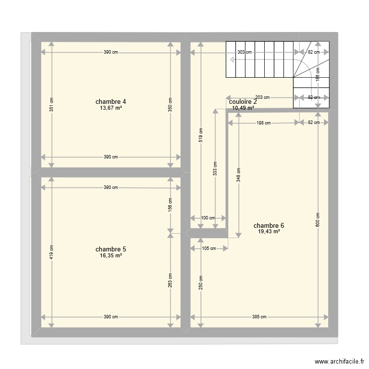 Maison. Plan de 0 pièce et 0 m2