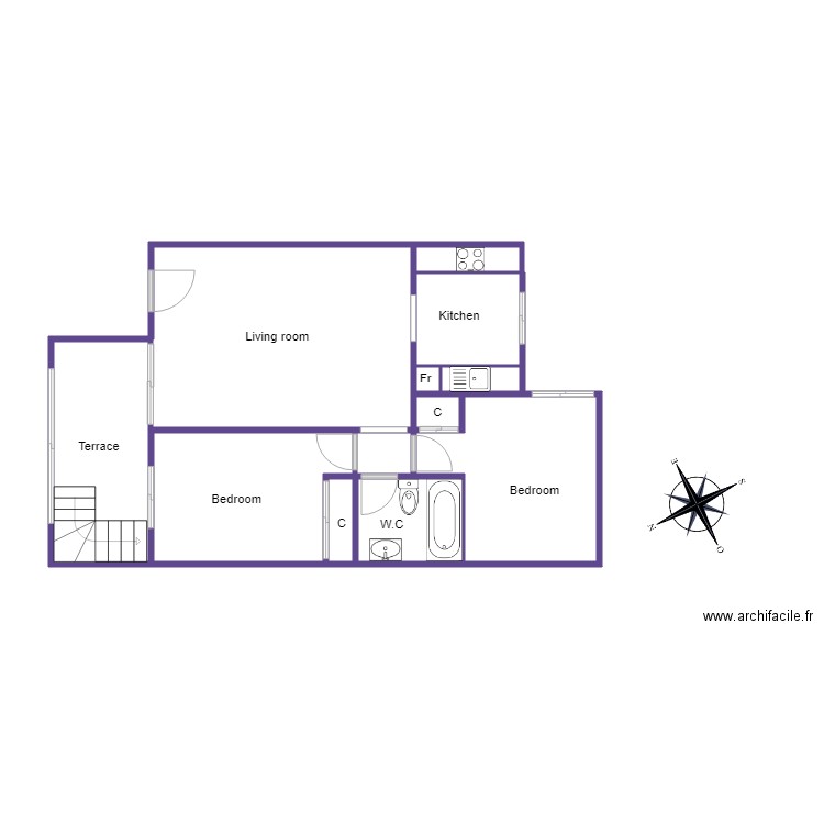 5009 riegos de levante 14 16 A 1º piso. Plan de 0 pièce et 0 m2