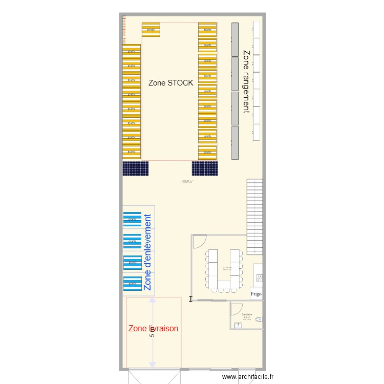 DEPOT NEDPARK  2. Plan de 3 pièces et 240 m2