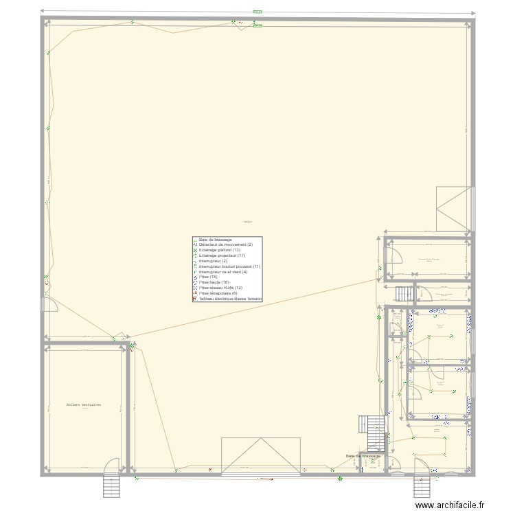 Local Givry tout le batiment electricité A3 100 eme. Plan de 0 pièce et 0 m2