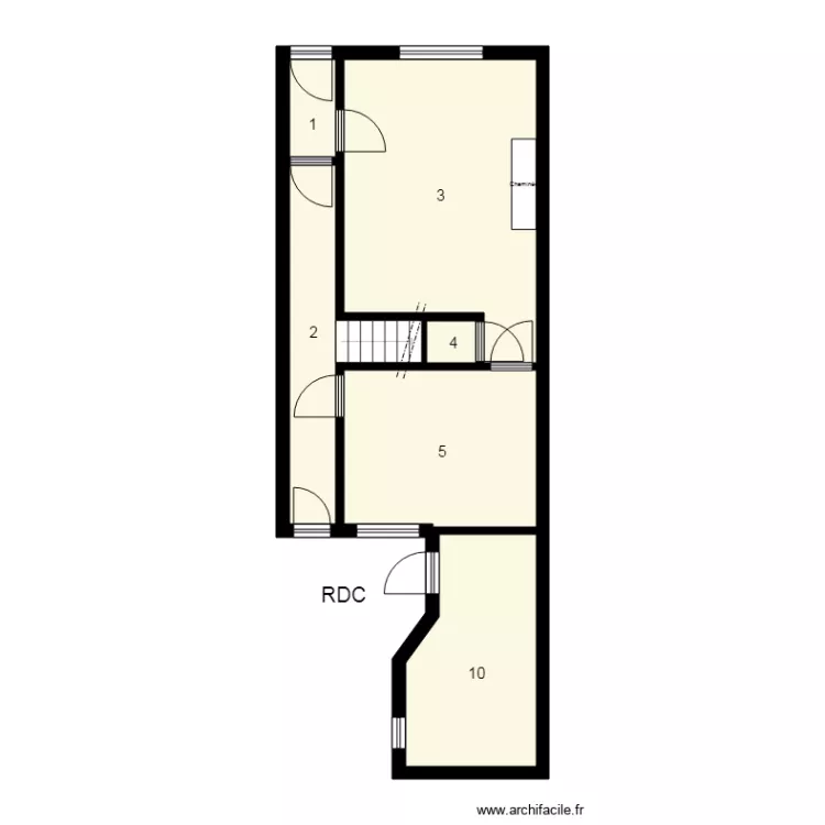 184621 Succession PETIT. Plan de 
