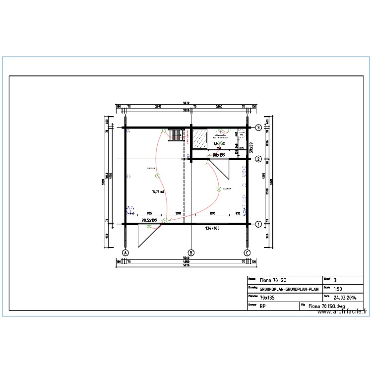 MALCORRA . Plan de 0 pièce et 0 m2