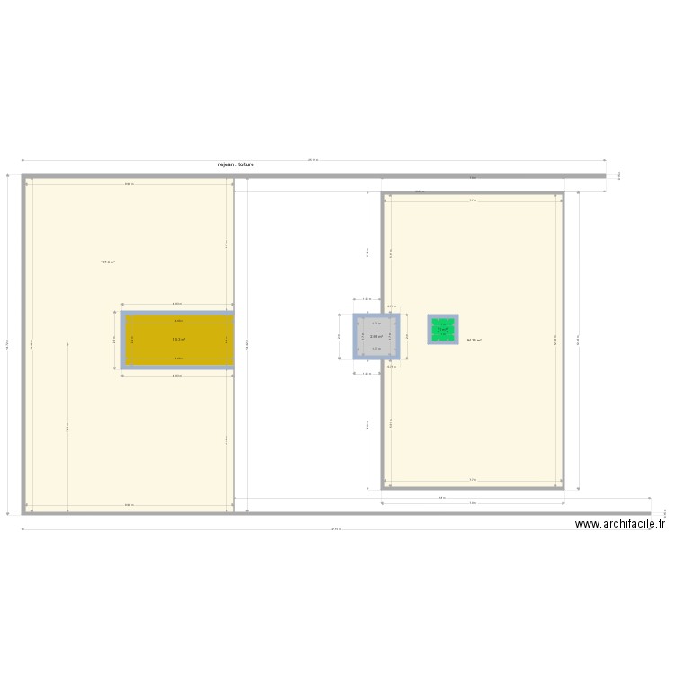 rejean toiture. Plan de 0 pièce et 0 m2