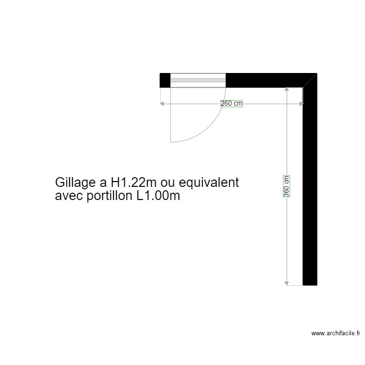 Grillage ORCQ - Dossier DESCARIMMO. Plan de 0 pièce et 0 m2