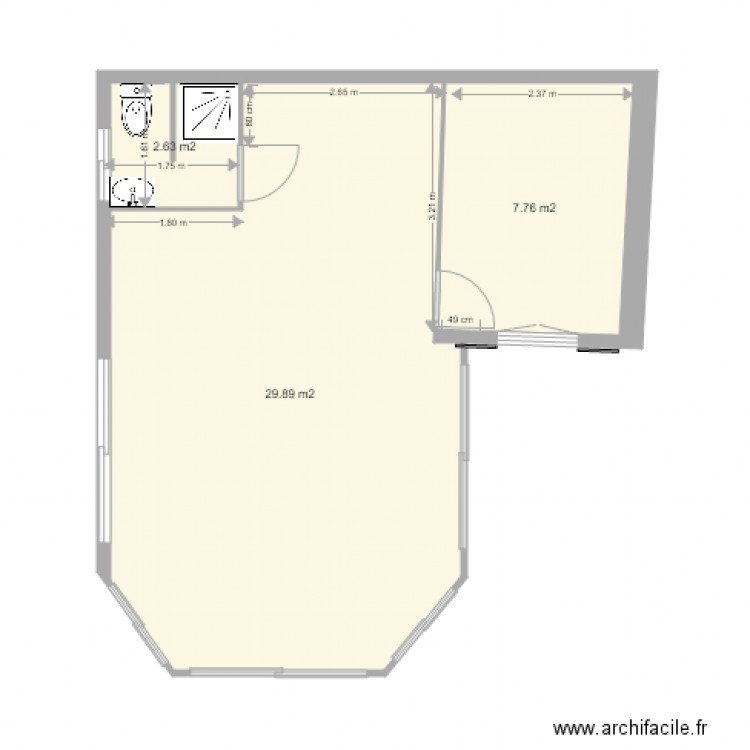 PETITE MAISON PLAN 2. Plan de 0 pièce et 0 m2