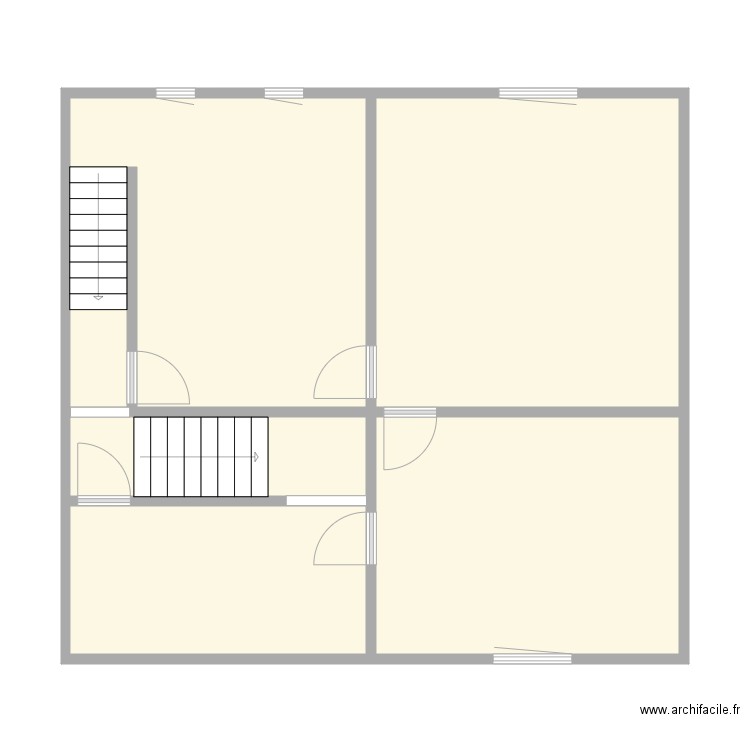 Brison Céline 1er étage. Plan de 0 pièce et 0 m2