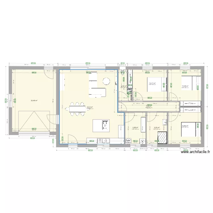 plan maison angel. Plan de 