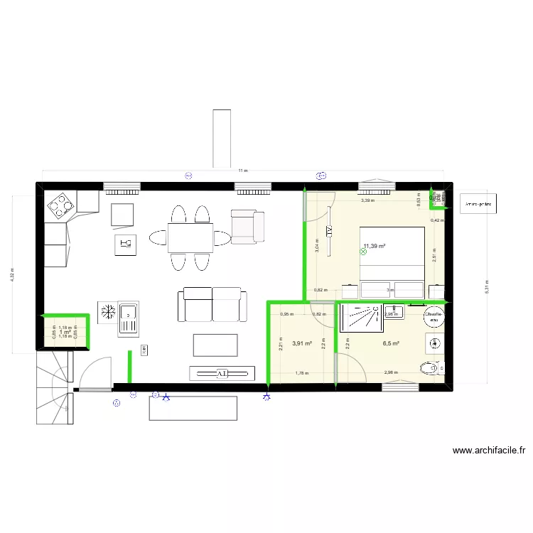 68 CG R+2 SOLUTION 4. Plan de 68 CG R+2 SOLUTION 4. Plan de
