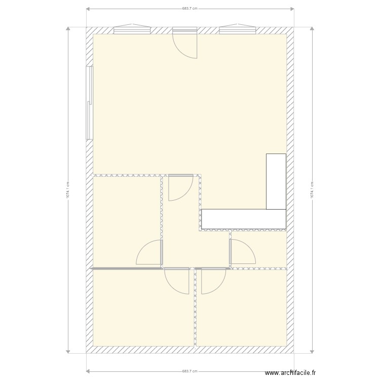 cournenteral. Plan de 0 pièce et 0 m2