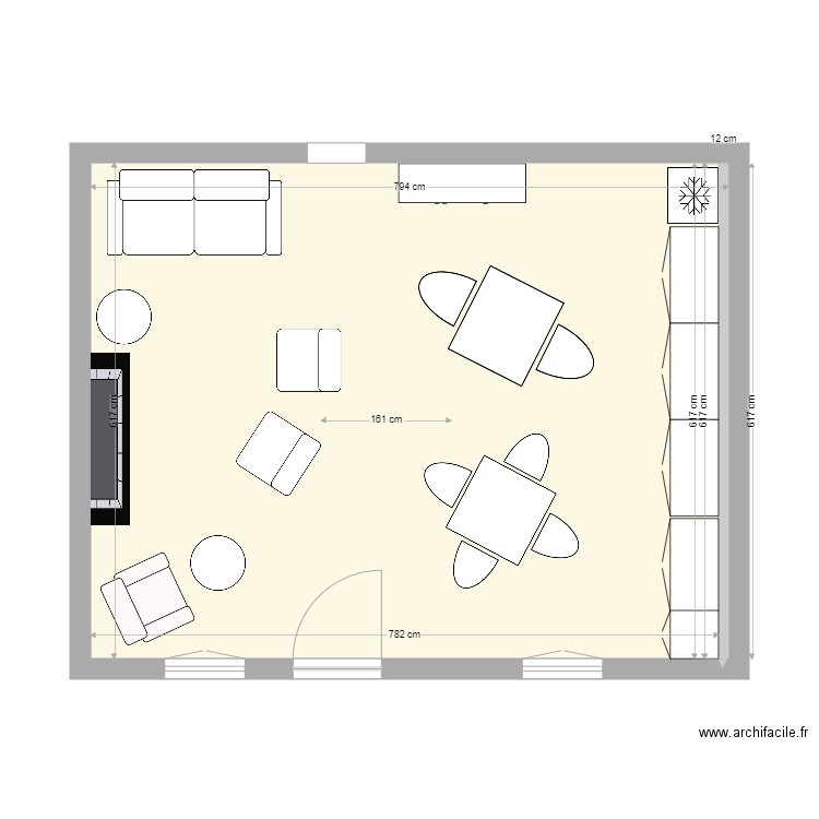 20220724 Grande Pièce fauteuils. Plan de 0 pièce et 0 m2