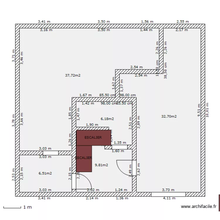 CAVE. Plan de 