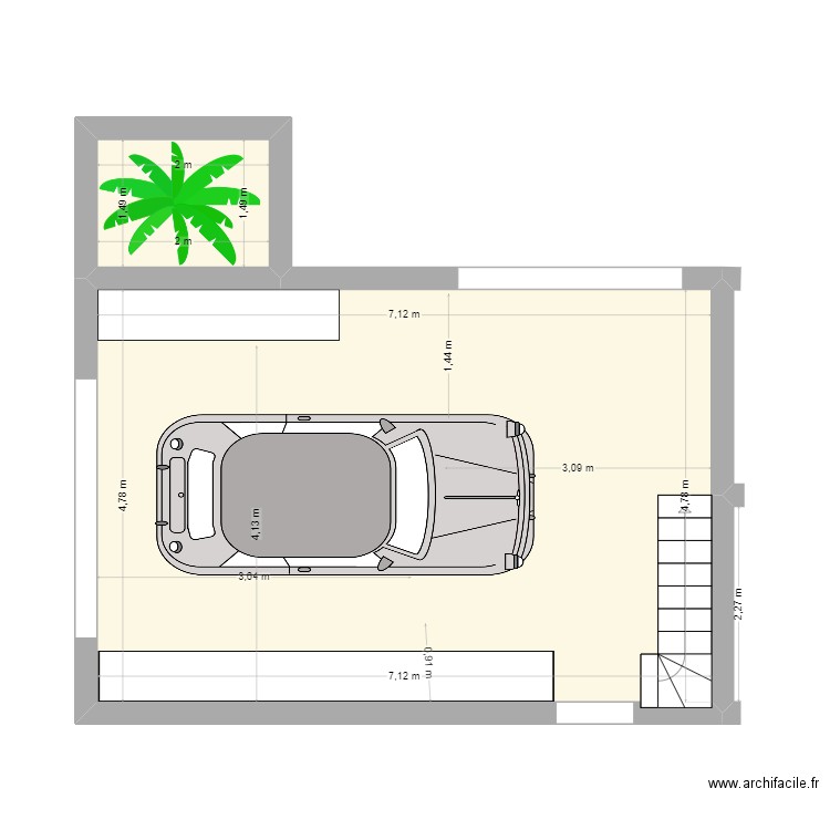 grange guip 6. Plan de 2 pièces et 37 m2