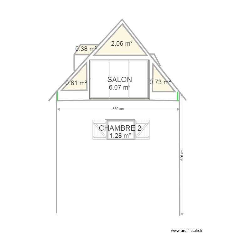 MAISON GOUAUX 0 7 PLAN CE COUPE. Plan de 0 pièce et 0 m2