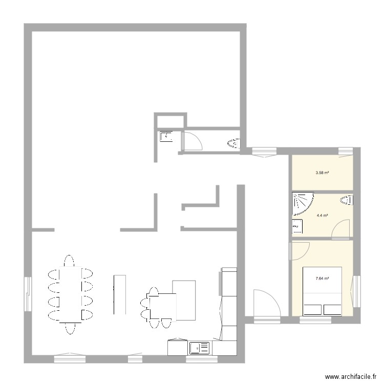 Maison Morain v3. Plan de 0 pièce et 0 m2