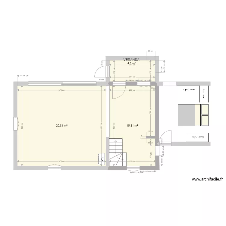 CUISINE BATIGNY. Plan de CUISINE BATIGNY. Plan de
