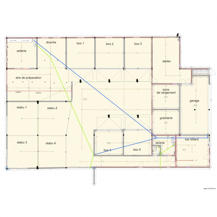 hangarv4. Plan de 0 pièce et 0 m2