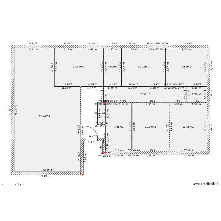 maison1. Plan de 0 pièce et 0 m2