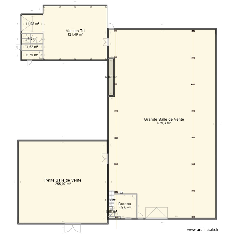Plan ensemble V0. Plan de 0 pièce et 0 m2