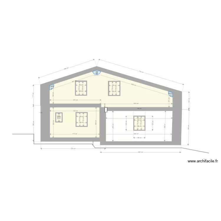 PIGNON OUEST 1. Plan de 