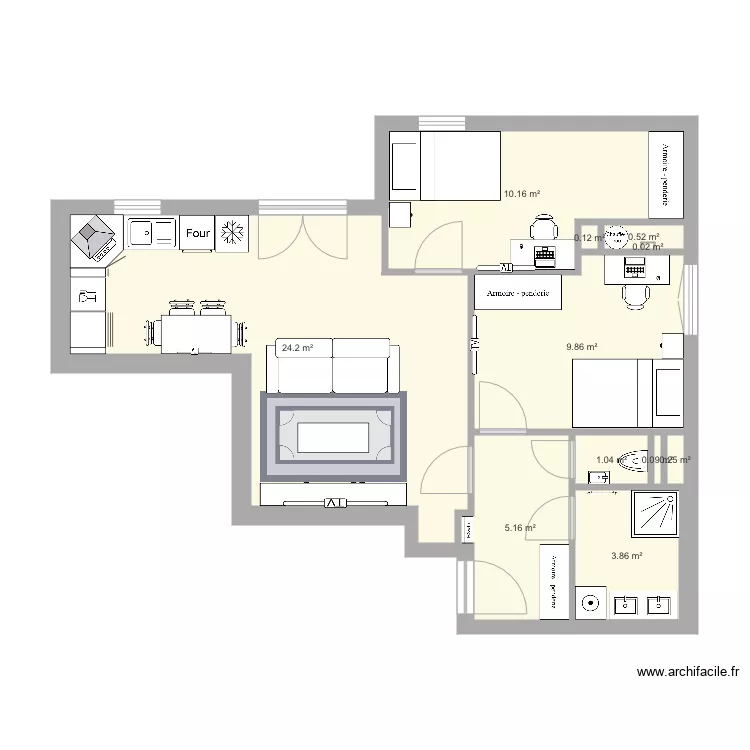Perrignier id&eacute;e 2. Plan de 