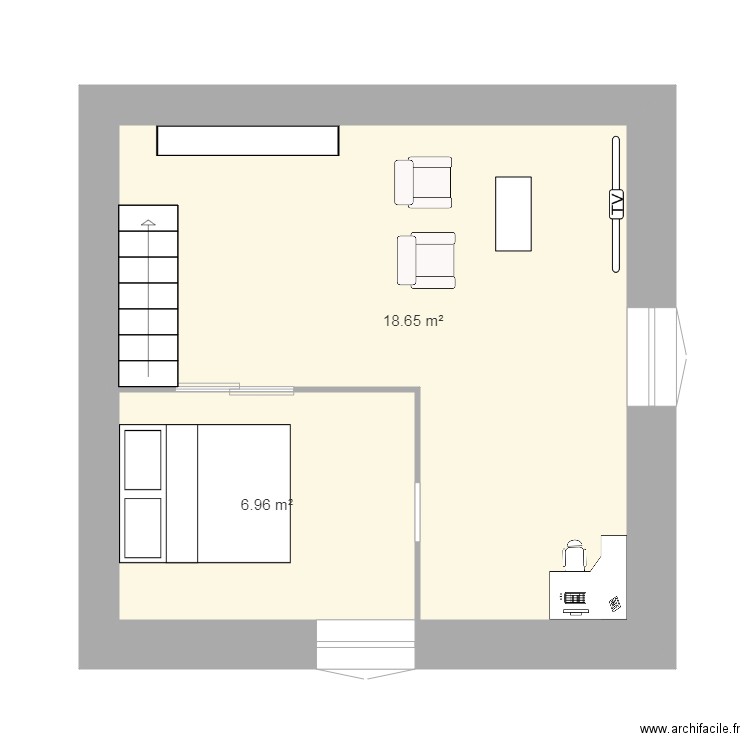 appartement 6 ETAGE . Plan de 0 pièce et 0 m2