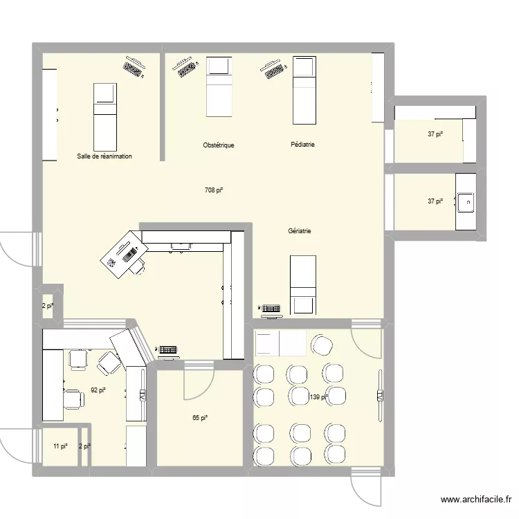 CVIC 2026. Plan de 9  et 101 m²
