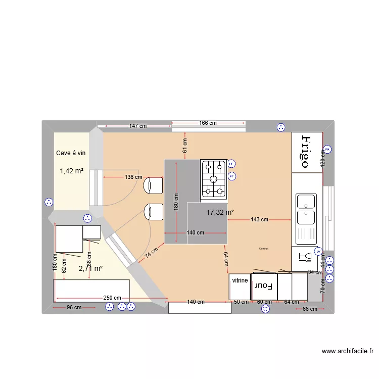 cuisine FH. Plan de cuisine FH. Plan de
