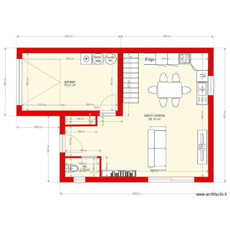 Log 3 creche sur saone. Plan de 0 pièce et 0 m2