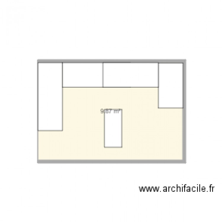 canap. Plan de 0 pièce et 0 m2