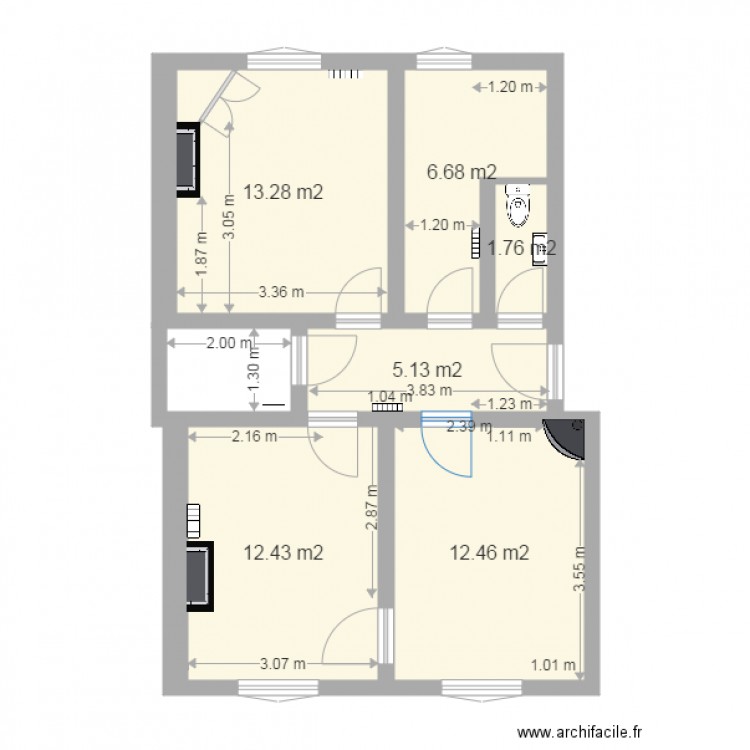 SOULT. Plan de 0 pièce et 0 m2