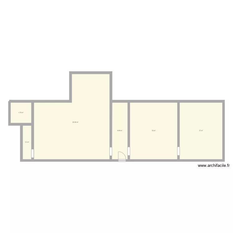 maison frevent. Plan de 