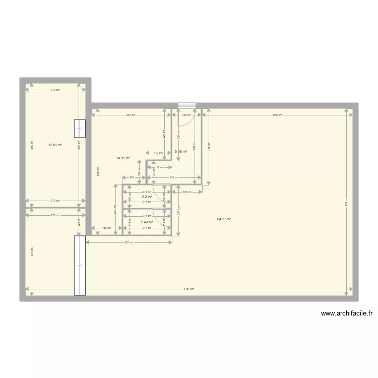 lande modifi&eacute;. Plan de 