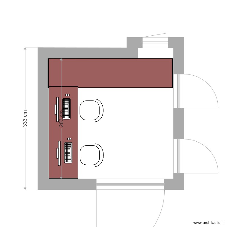  Plan SAD. Plan de 0 pièce et 0 m2