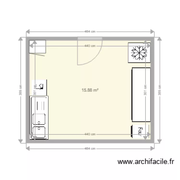 PLAN CMA DES LOUBRETTES. Plan de 