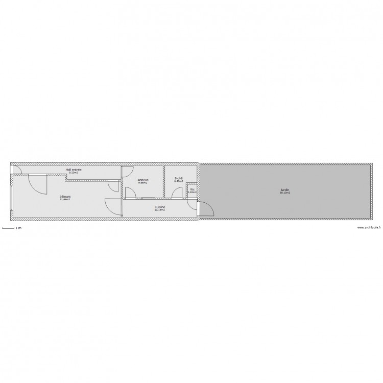 H-S-P. Plan de 0 pièce et 0 m2