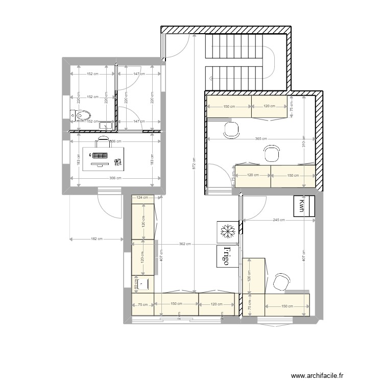 Projet Martinique. Plan de 0 pièce et 0 m2