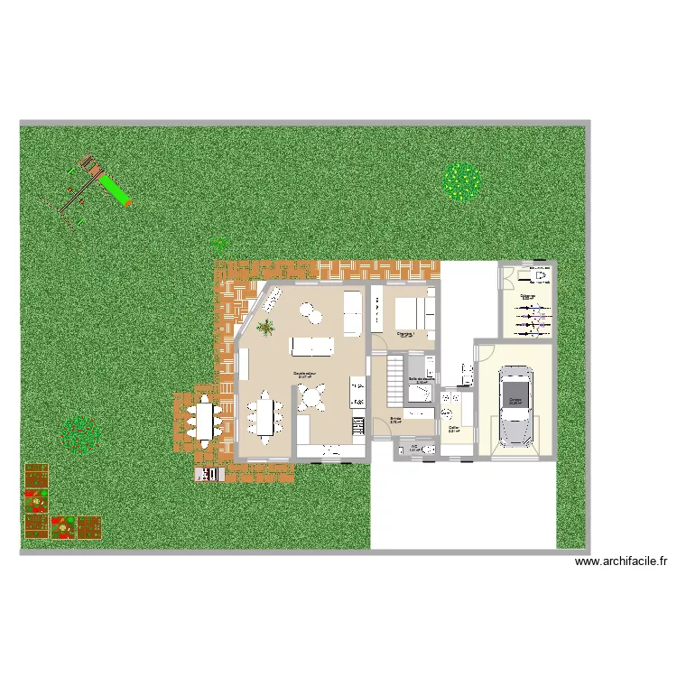 maison 8. Plan de 