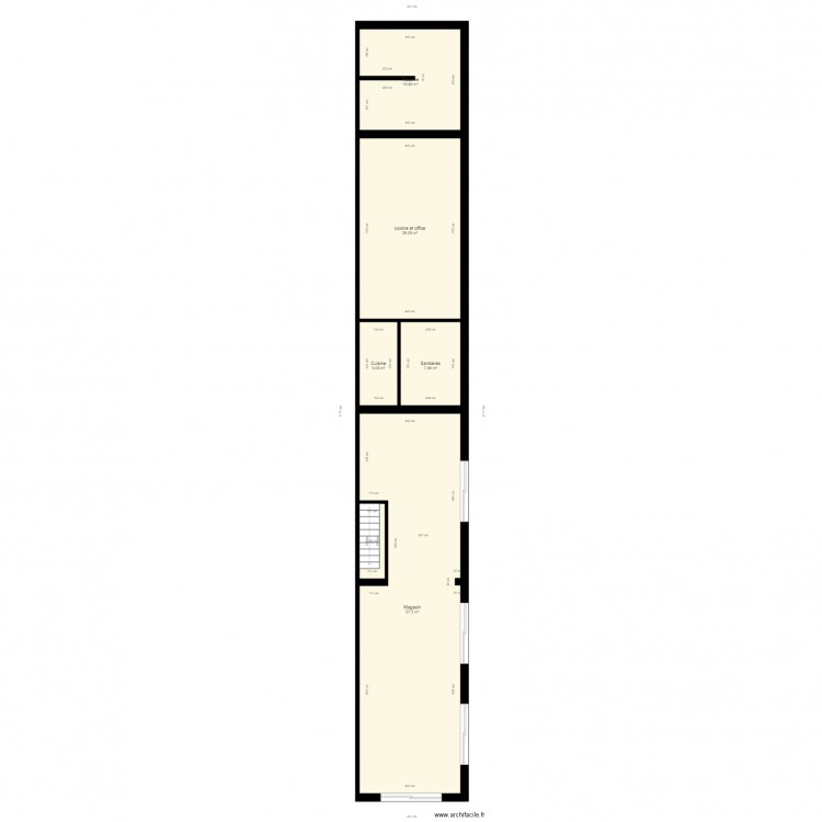 puech RDC. Plan de 0 pièce et 0 m2