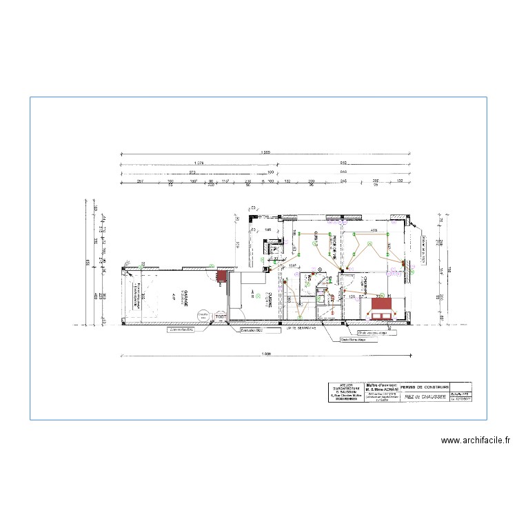 rdc adn new0. Plan de 0 pièce et 0 m2