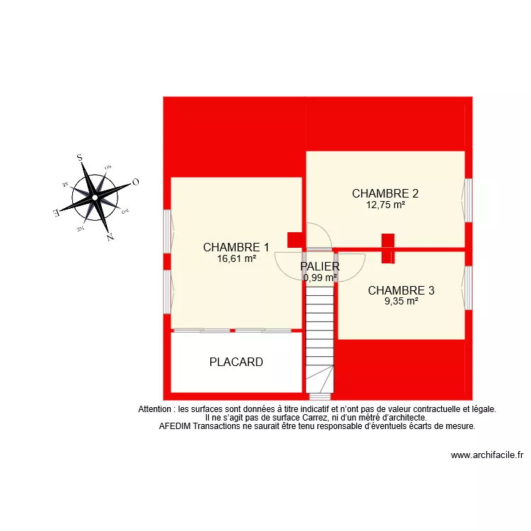BI 8333 ETAGE. Plan de 