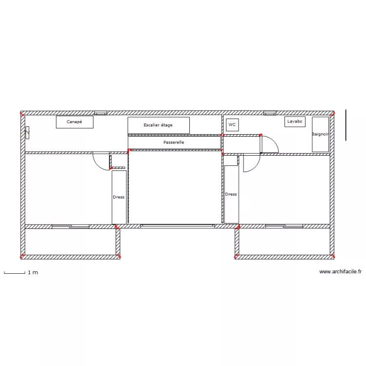 Etage varilhes 2. Plan de 