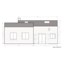 DP4 PLAN FACADE SUD après travaux
