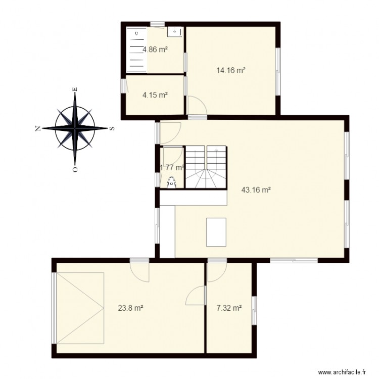 MICHEL BERNARD ETAGE 11. Plan de 0 pièce et 0 m2