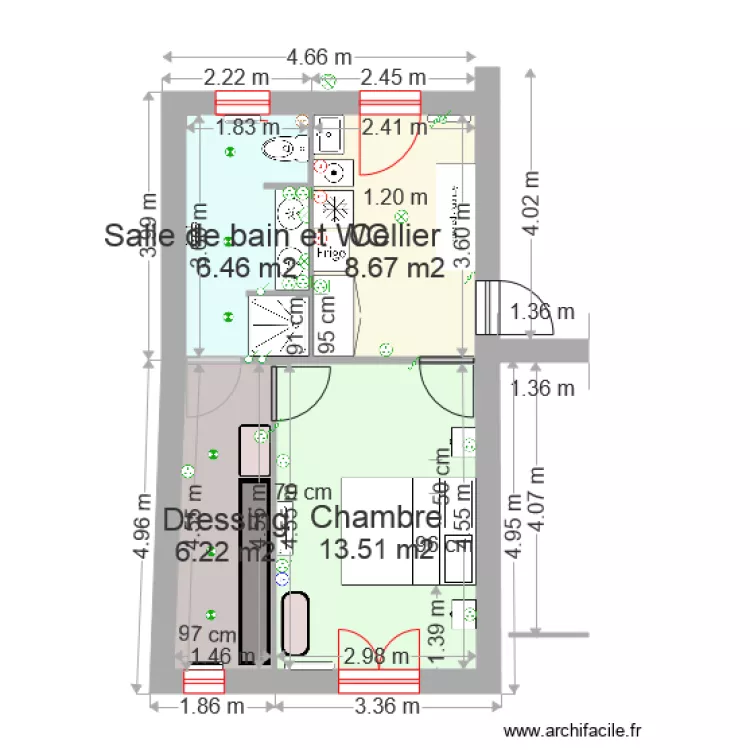 Extension 1C. Plan de 