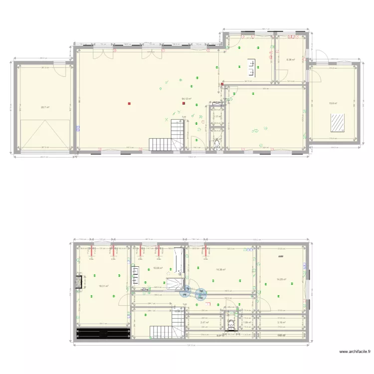 Brefordes elec 2. Plan de 