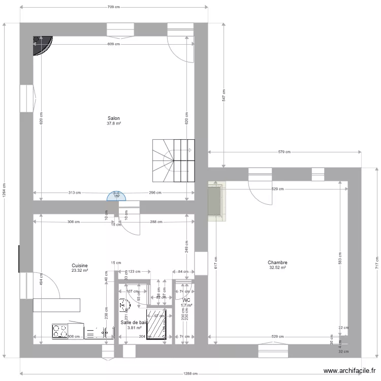 ferme RC. Plan de 