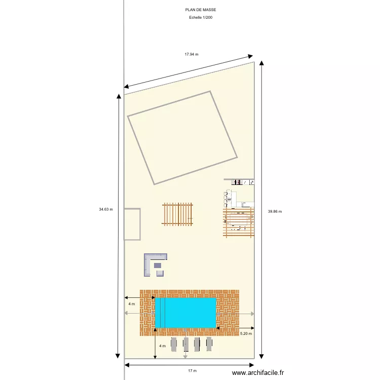 Terrain V5 aménagement extérieur . Plan de Terrain V5 aménagement extérieur . Plan de